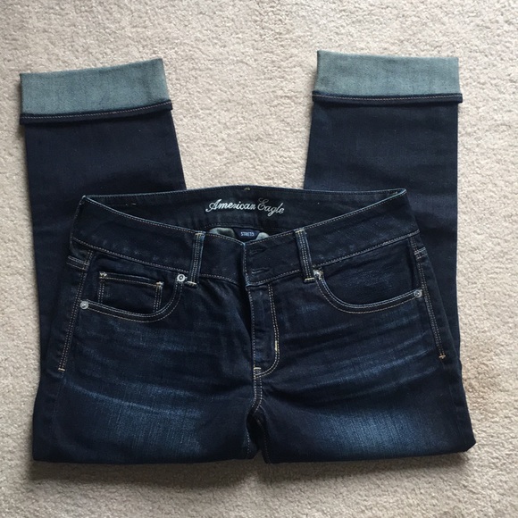 American Eagle Outfitters Denim - American Eagle Cropped Jeans